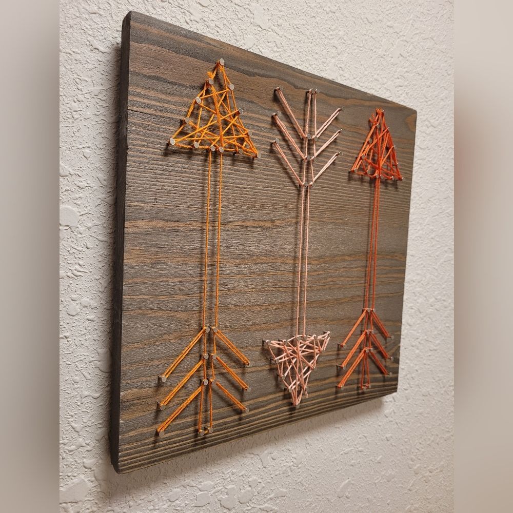 Wooden Arrowhead Sign - Picture 2 of 5